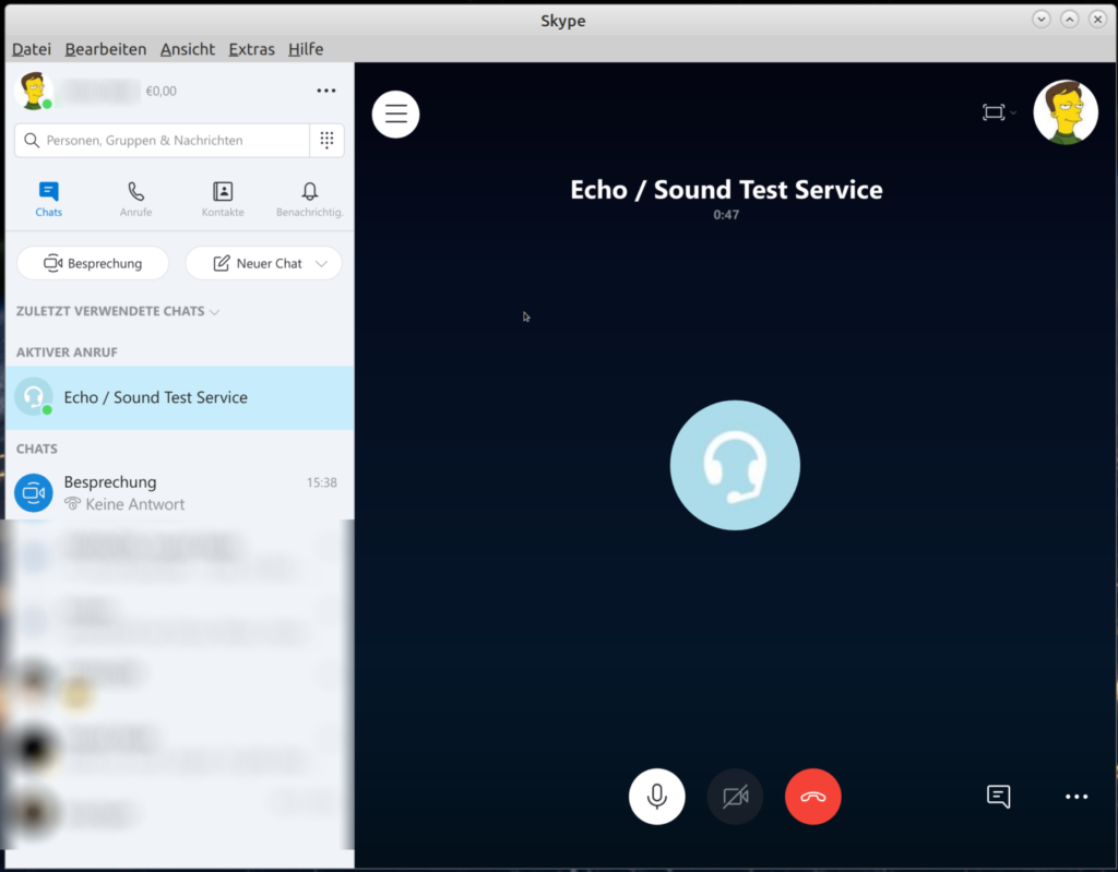 Skype - Linux Desktop